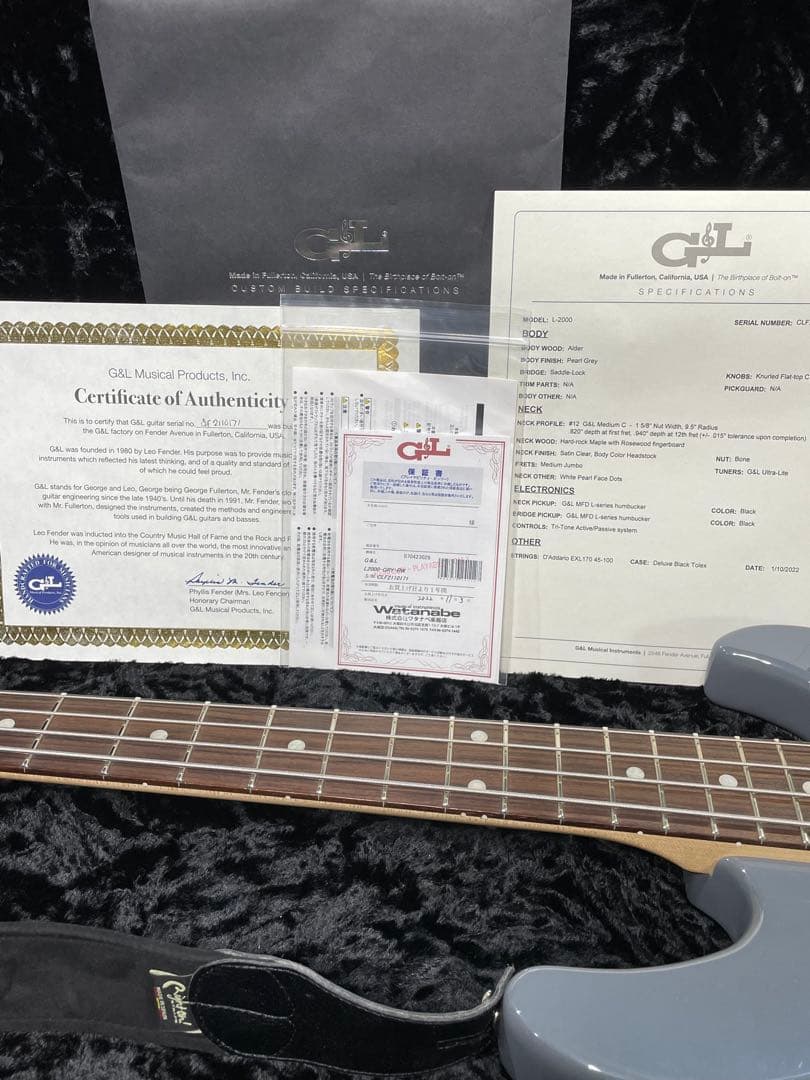 ベース G&L L2000 USA
