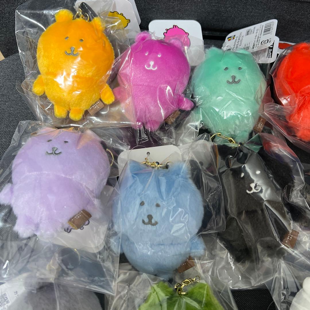 ナガノマーケット　なナガノのくま マスコット 14種セット　ローズ　可愛い札持ち