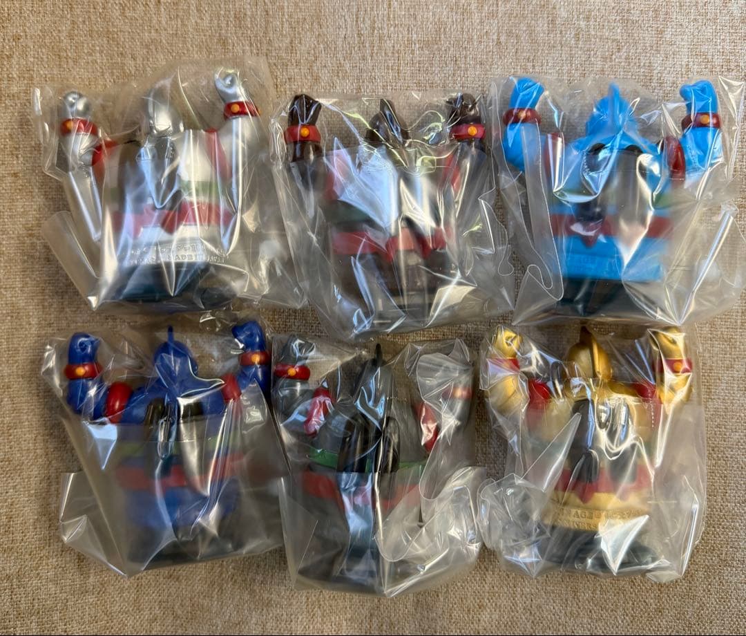 大阪ブリキ　鉄人28号ミニ　フィギュア 6体セット