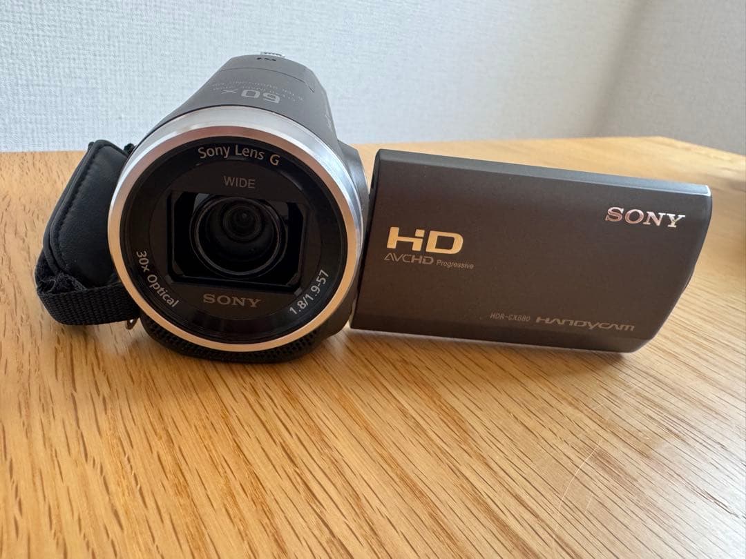SONY ソニー ビデオカメラ　HDR-CX680 ブロンズブラウン