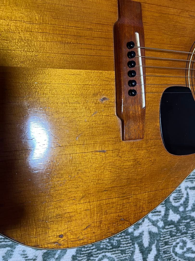 YAMAHA FG110 ヤマハロゴ 赤ラベル ハードケース付き