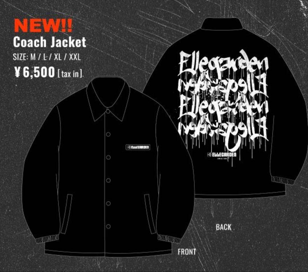 ELLEGARDEN コーチジャケット Lサイズ エルレガーデン