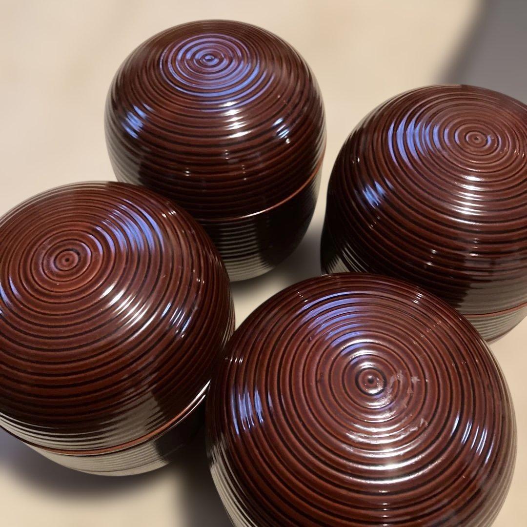 信玄弁当　留塗　懐石道具　三段弁当　６客