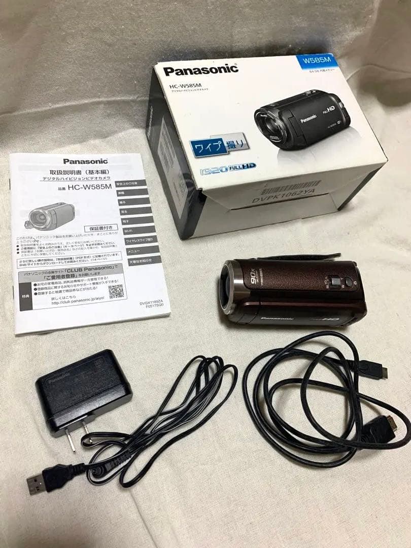 Panasonic HC-W585M ビデオカメラ 本体 WIFI
