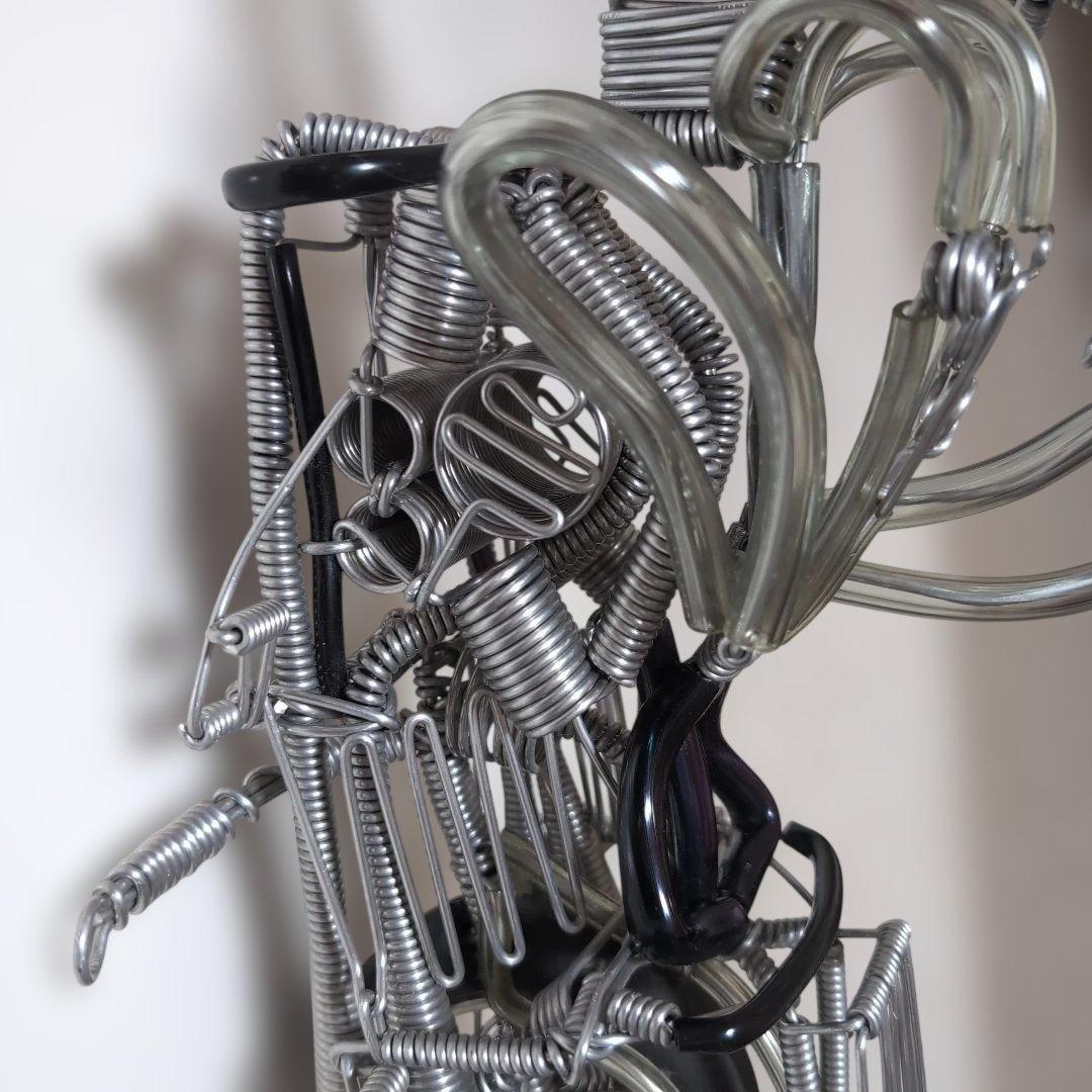 ワイヤーアート　バイク