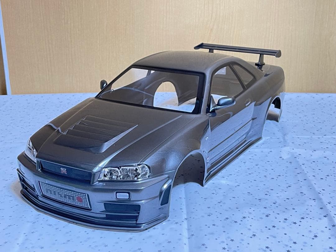 タミヤ 1/10 GT-R R34 ボディ