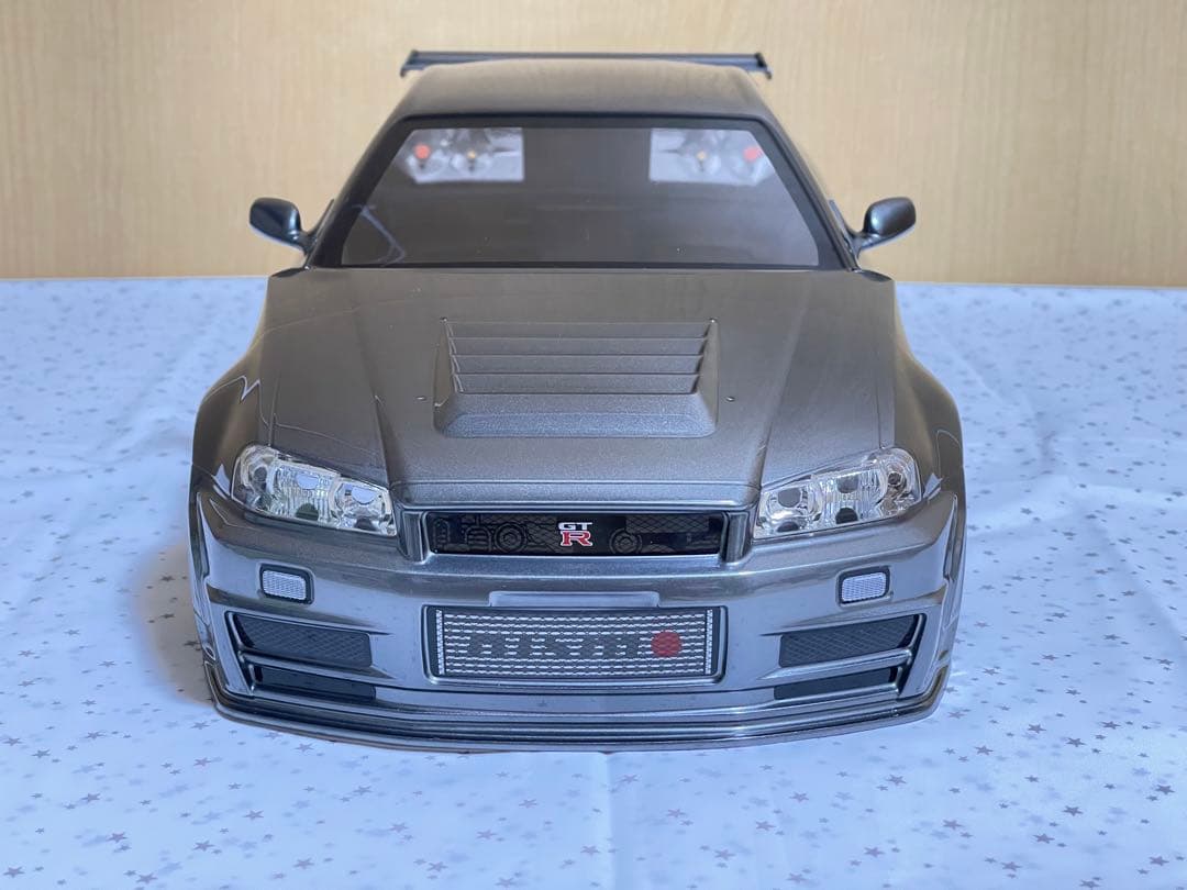タミヤ 1/10 GT-R R34 ボディ