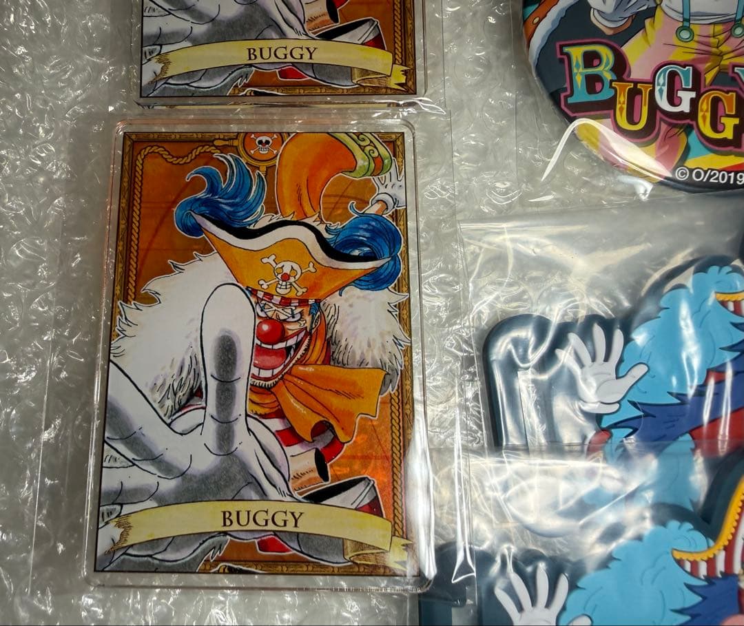 ワンピース　バギー　缶バッジ　麦わらストア限定　一番くじ