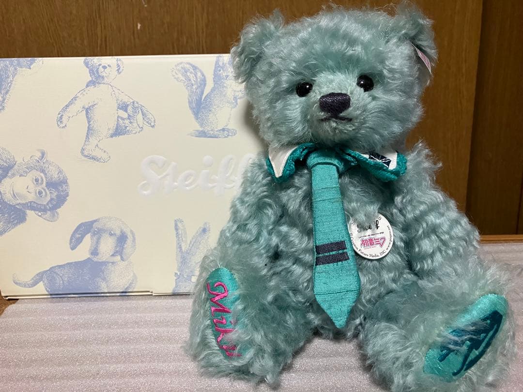 Steiff シュタイフ×初音ミク ぬいぐるみ