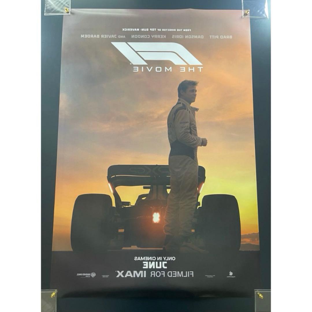*非売品/新品*F1 エフワン ブラッドピット IMAX オリジナル映画ポスター