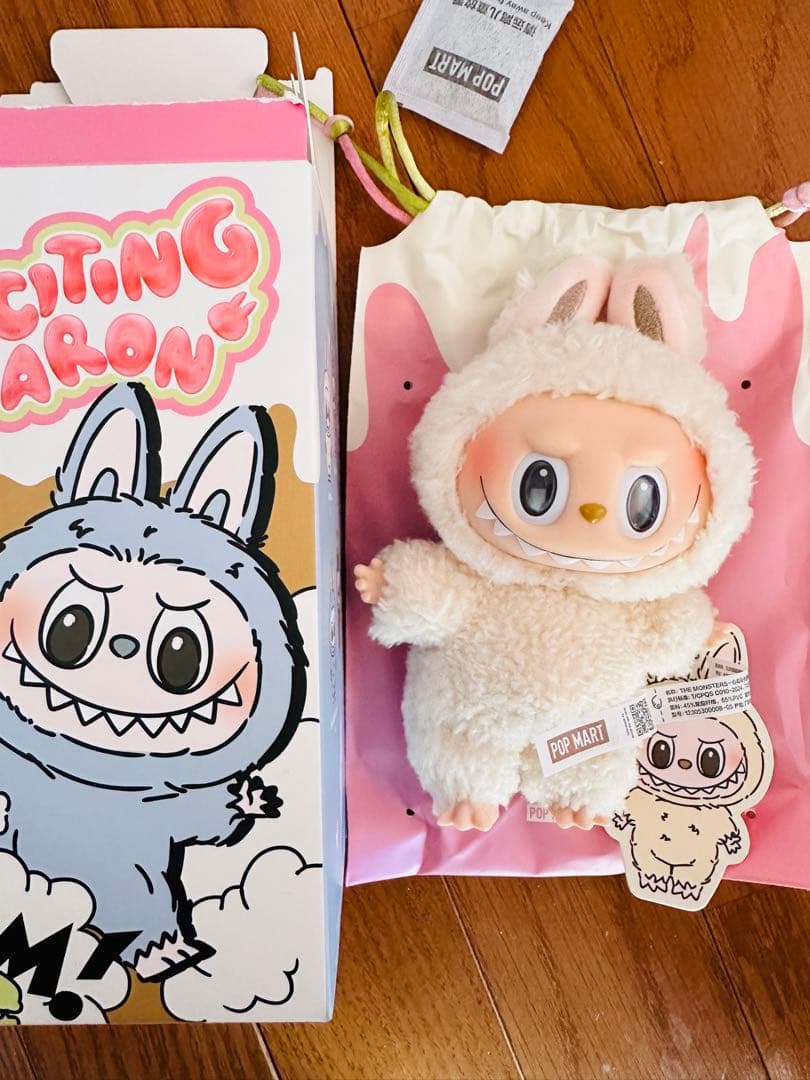 POP MART Labubu Exciting Macaron ぬいぐるみ