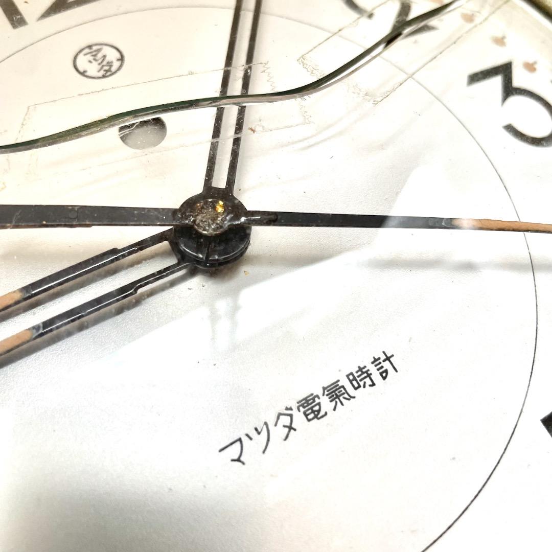 【希少・稼働品】マツダ電氣時計　東京電氣株式會社　昭和レトロ　アンティーク　骨董