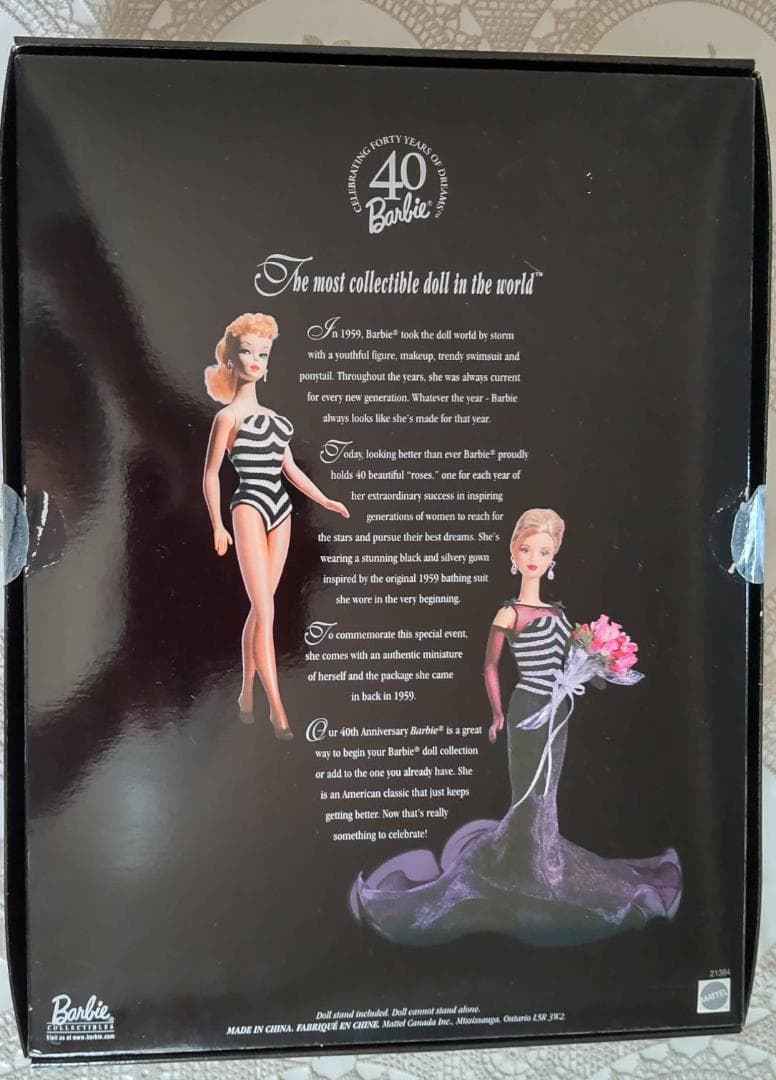 40th Anniversary Barbie　お値下げしました。