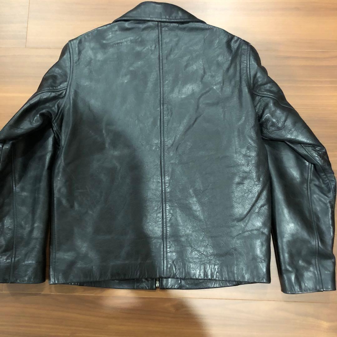 90s old gap レザージャケット　フルジップ