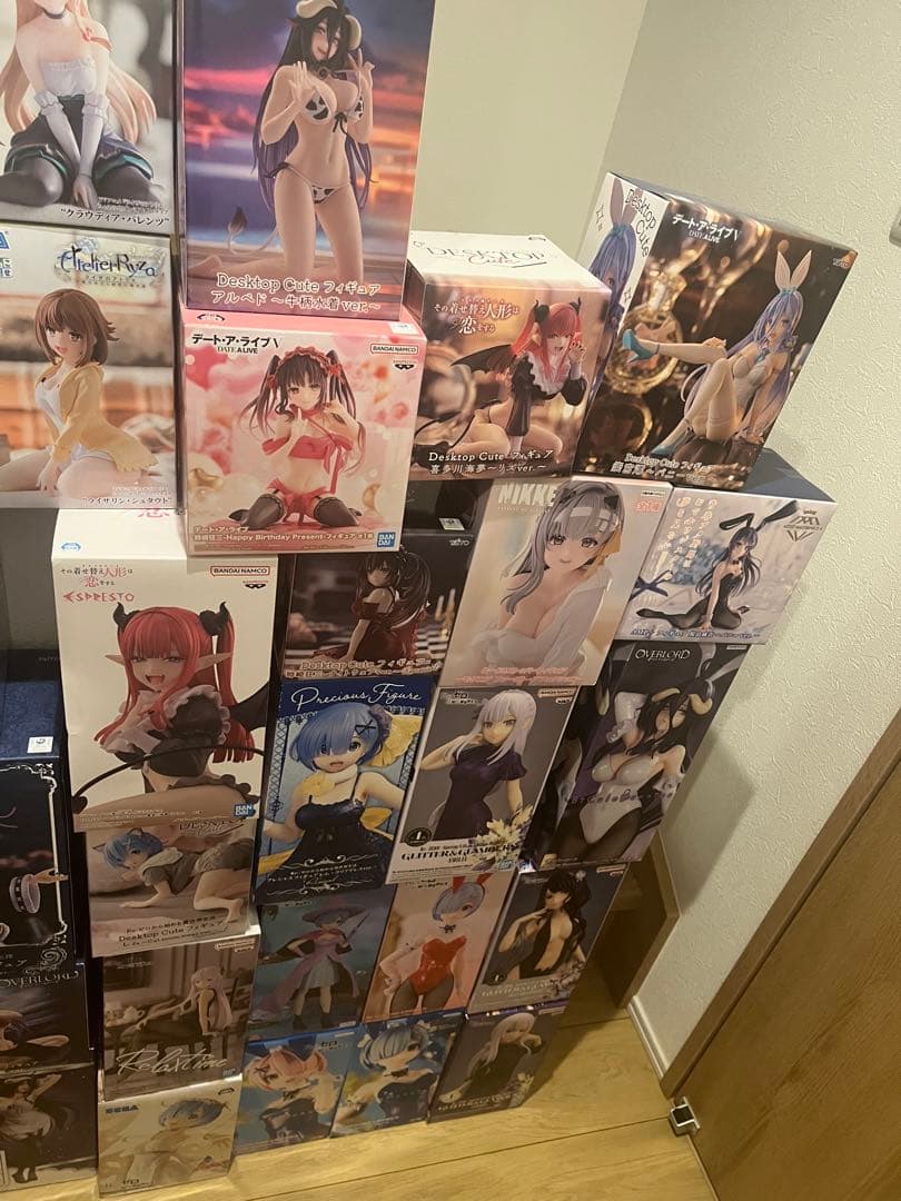 美少女フィギュア58点　AMP+ 推しの子　フリーレン　リゼロ　リズ　アルベド
