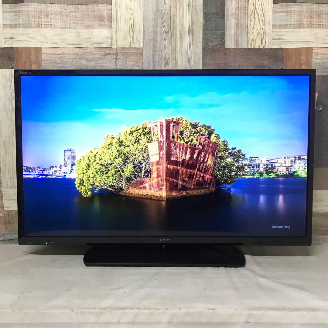 即日受渡❣️全国送料込SHARP40型テレビ外付HDD、かんたん操作音声クッキリ