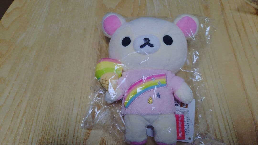 リラックマ あつめてぬいぐるみ キディランド 7周年 ハッピーレインボー