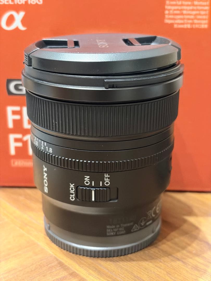 SONY FE 16mm F1.8 G SEL16F18G ほぼ新品