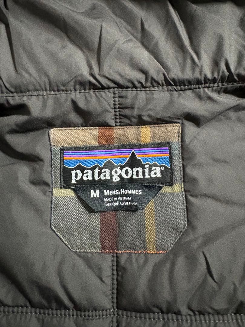 ジャケット・アウター Patagonia hooded quilting check jacket
