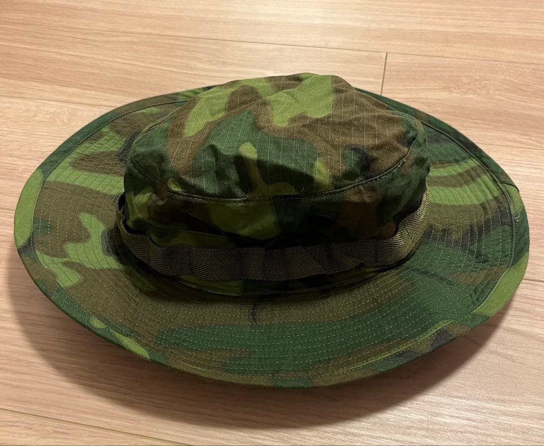 未使用品 米軍実物 60's ERDL ジャングルハット デッドストック
