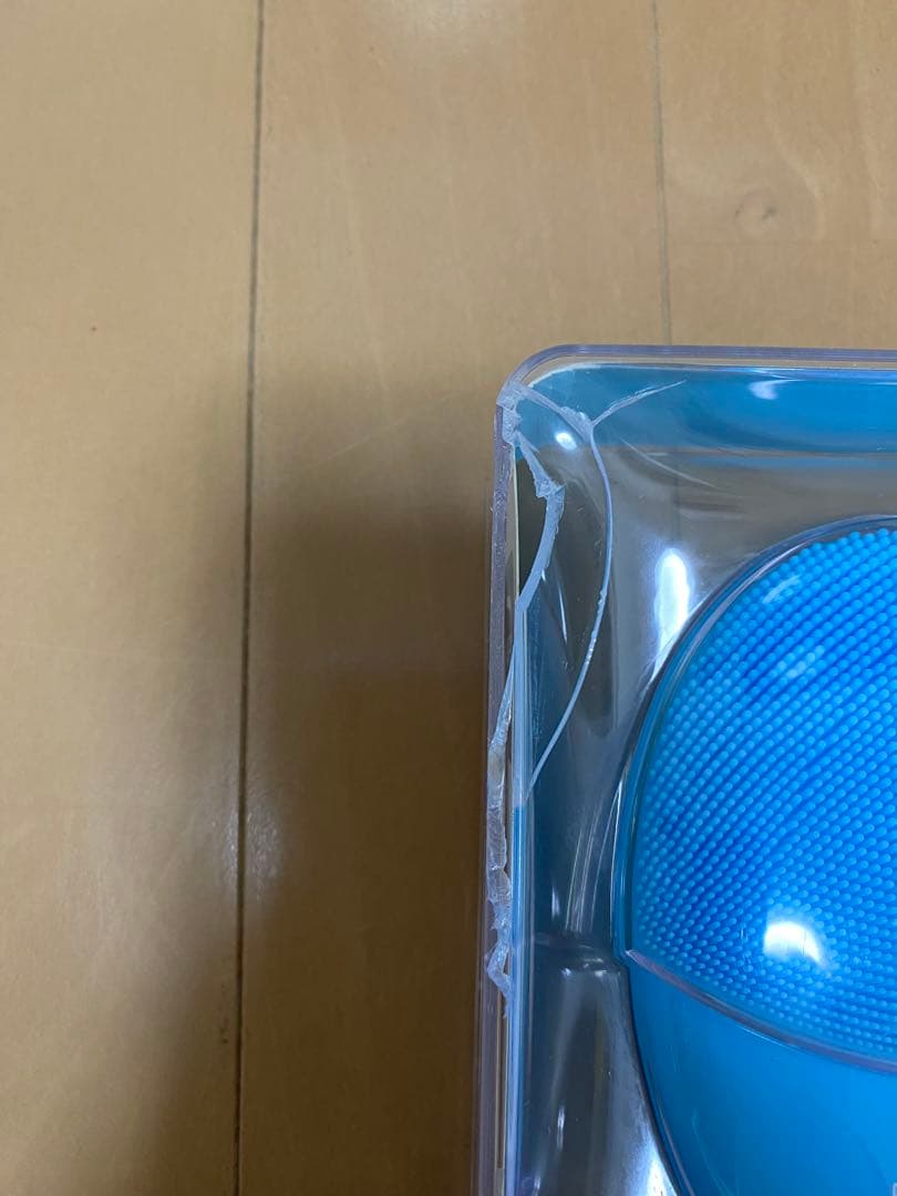 新品未使用　FOREO LUNA 3 ブルー　ケース破損
