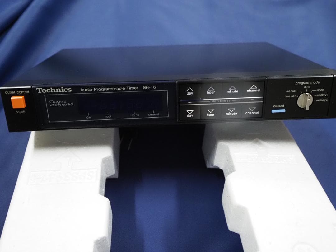 昭和60年未使用 テクニクス SH-T6 オーディオプログラマブルタイマー