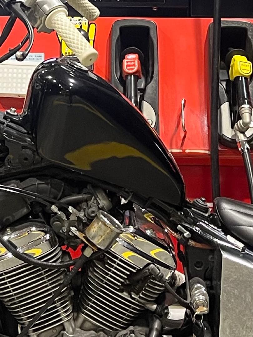 スティード400 タンク　スポーツスタータンク　ボールバルブ付き