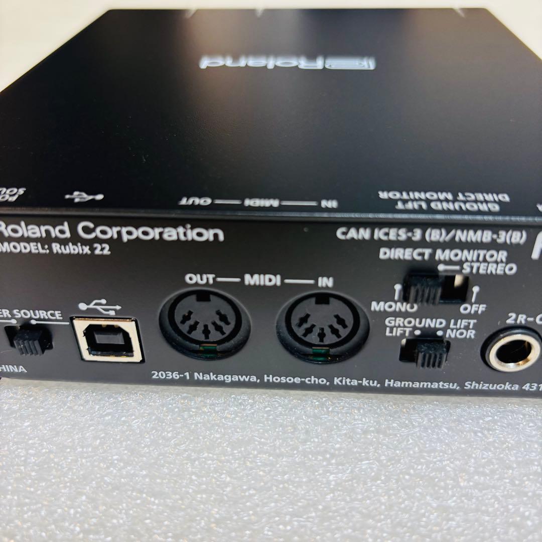 Roland Rubix 22 USBオーディオインターフェイス