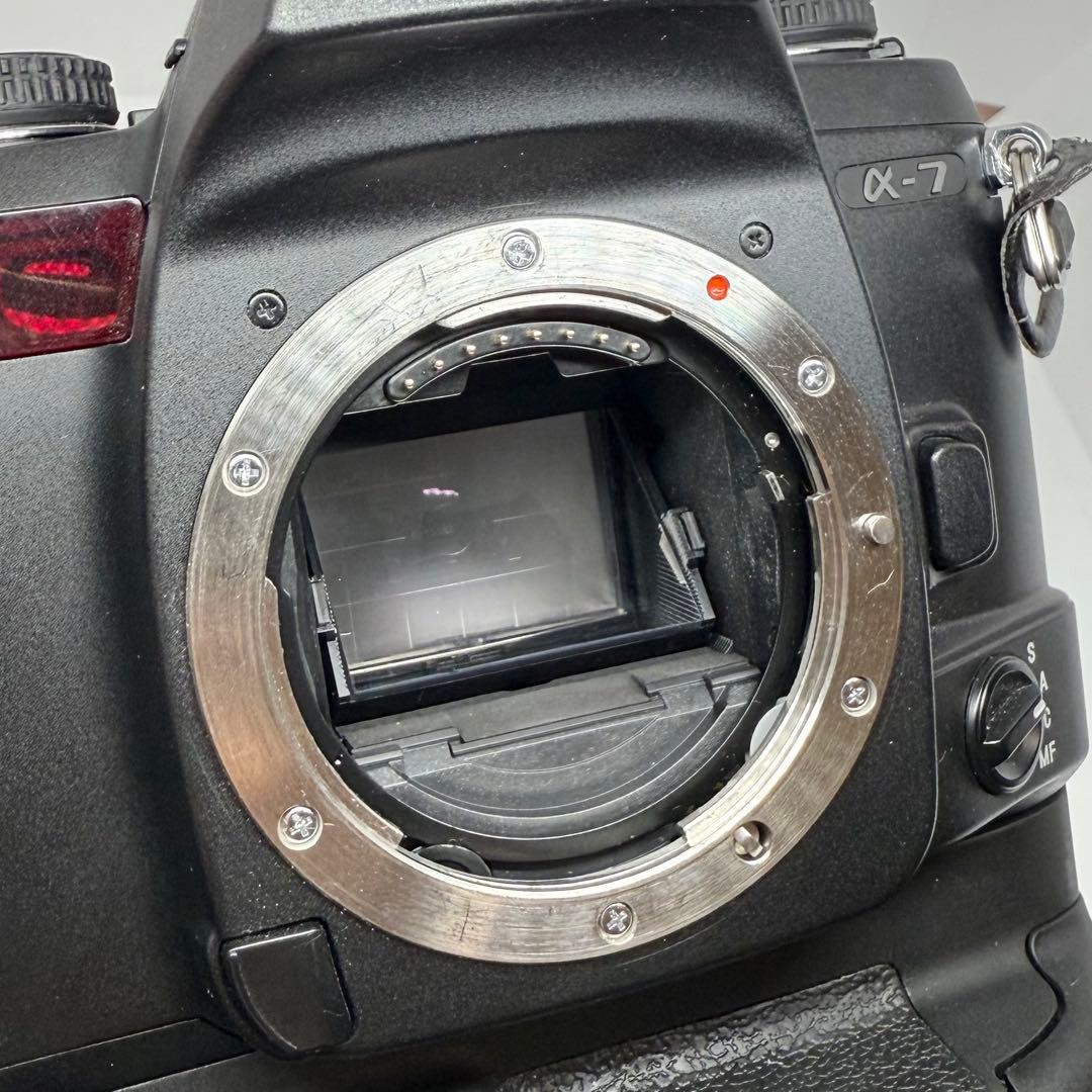 【完動品】MINOLTA α-7 ボディ 一眼レフ フィルムカメラ
