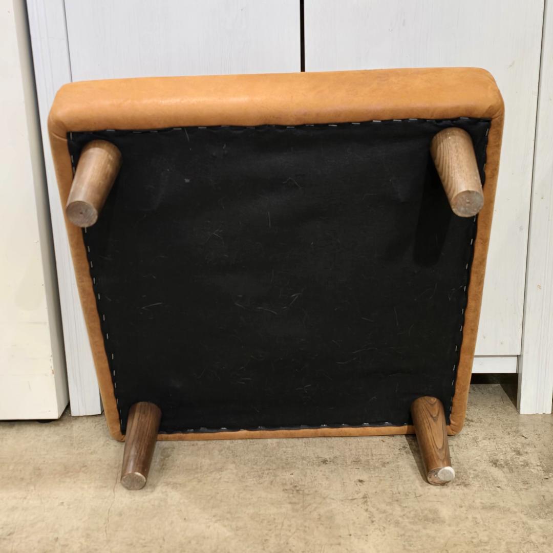 i♡ 関家具 オットマン キャメル レザーテックス