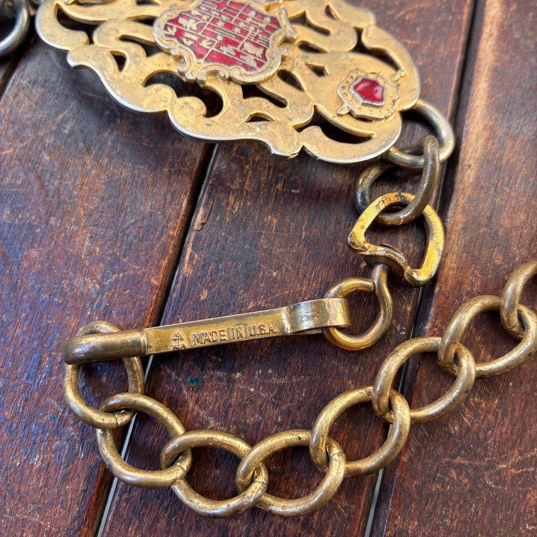 超レア！30s〜40s頃　英国スコットランド海軍メダル勲章　USA製アンティーク