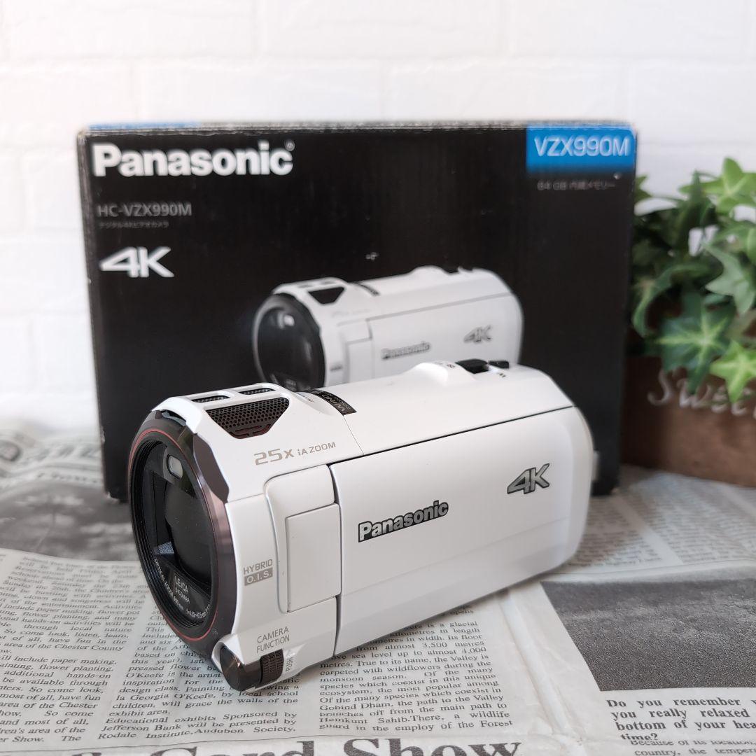 Panasonic HC-VZX990M 4K ビデオカメラ パナソニック