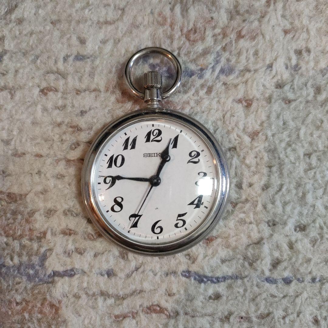 JR東日本　懐中時計　鉄道時計　稼働品