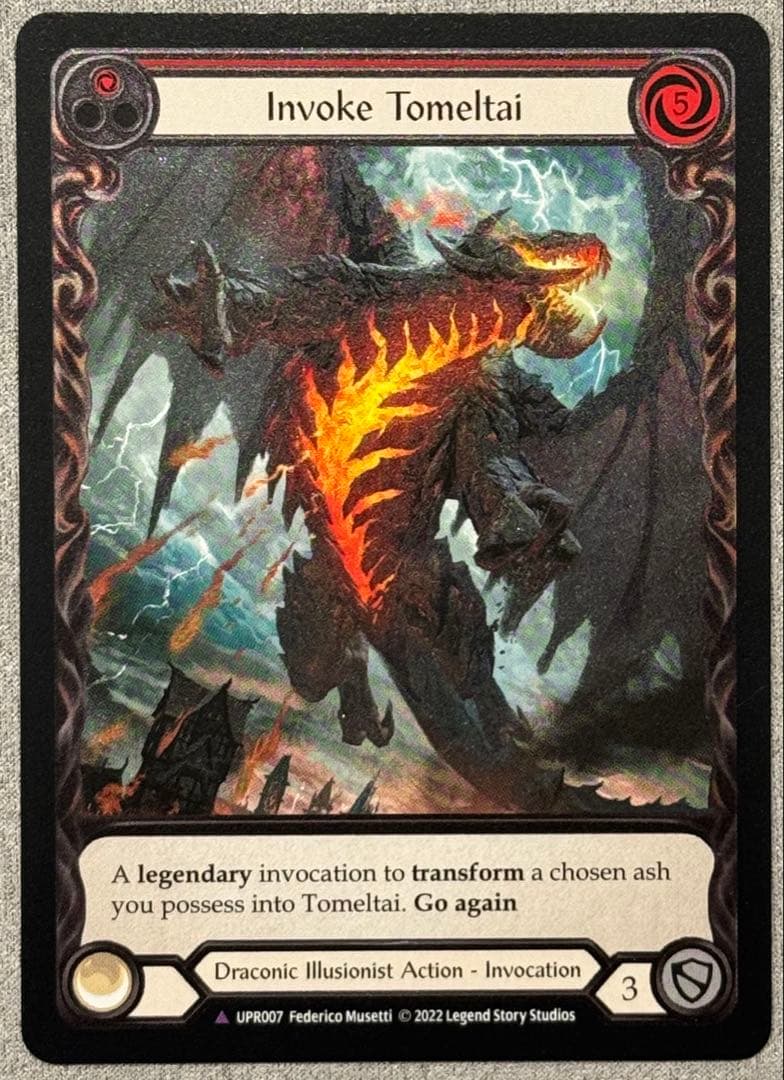 《Cold Foil》 Invoke Tomeltai // Tomeltai