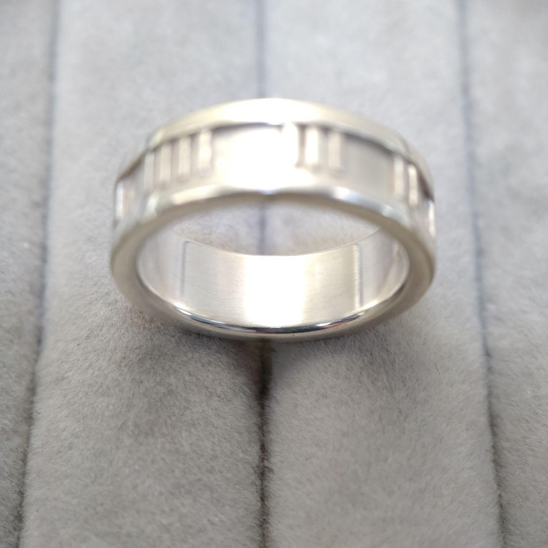 ＊ご成約済＊TIFFANY＆Co.ティファニーアトラスリング925　10号