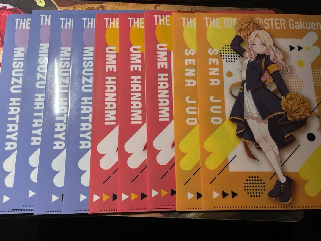 ほぼクリアファイルセット売り。他