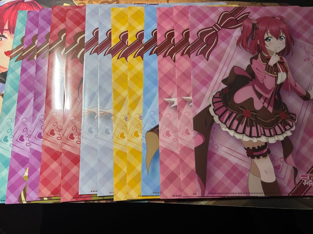 ほぼクリアファイルセット売り。他