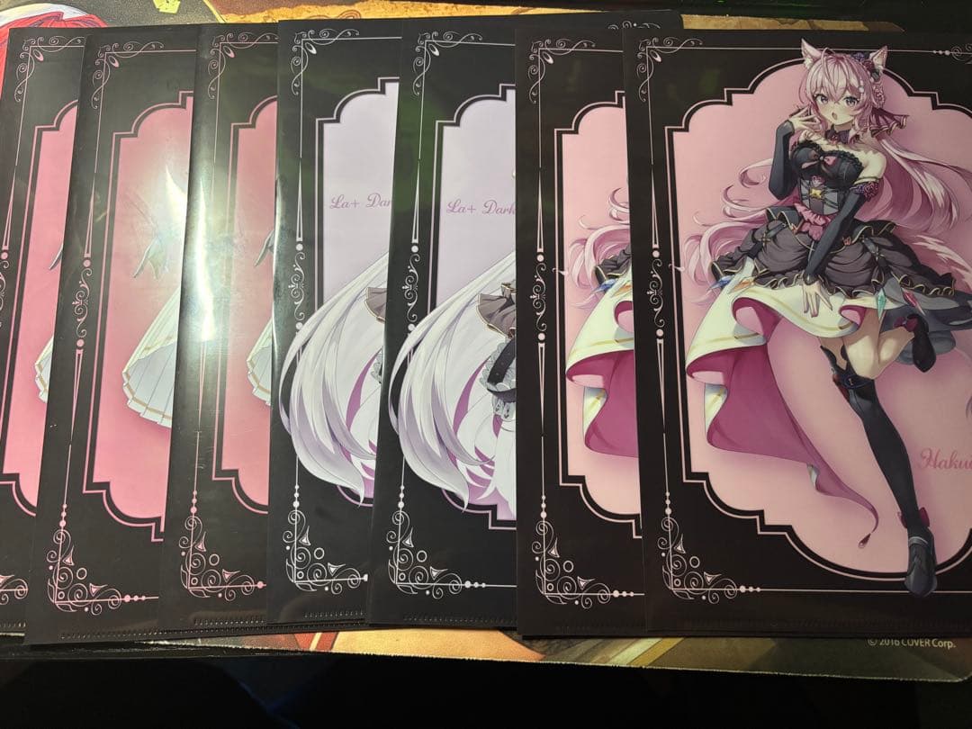 ほぼクリアファイルセット売り。他