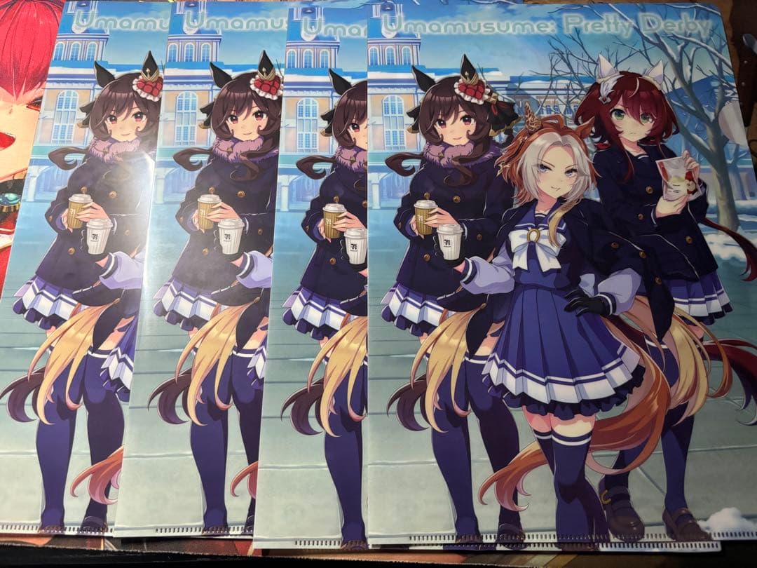 ほぼクリアファイルセット売り。他