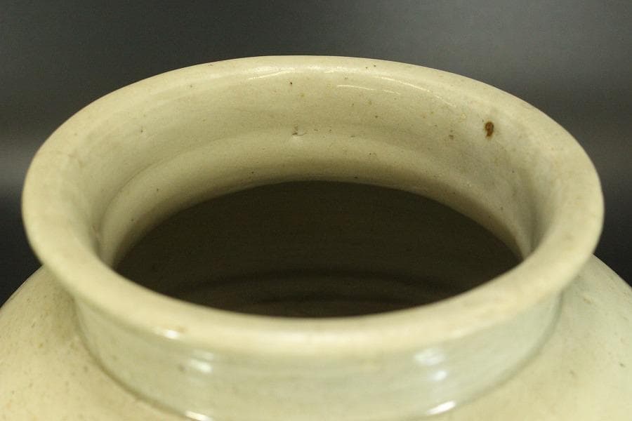 李朝 壷 φ23.8cm(ZE567)