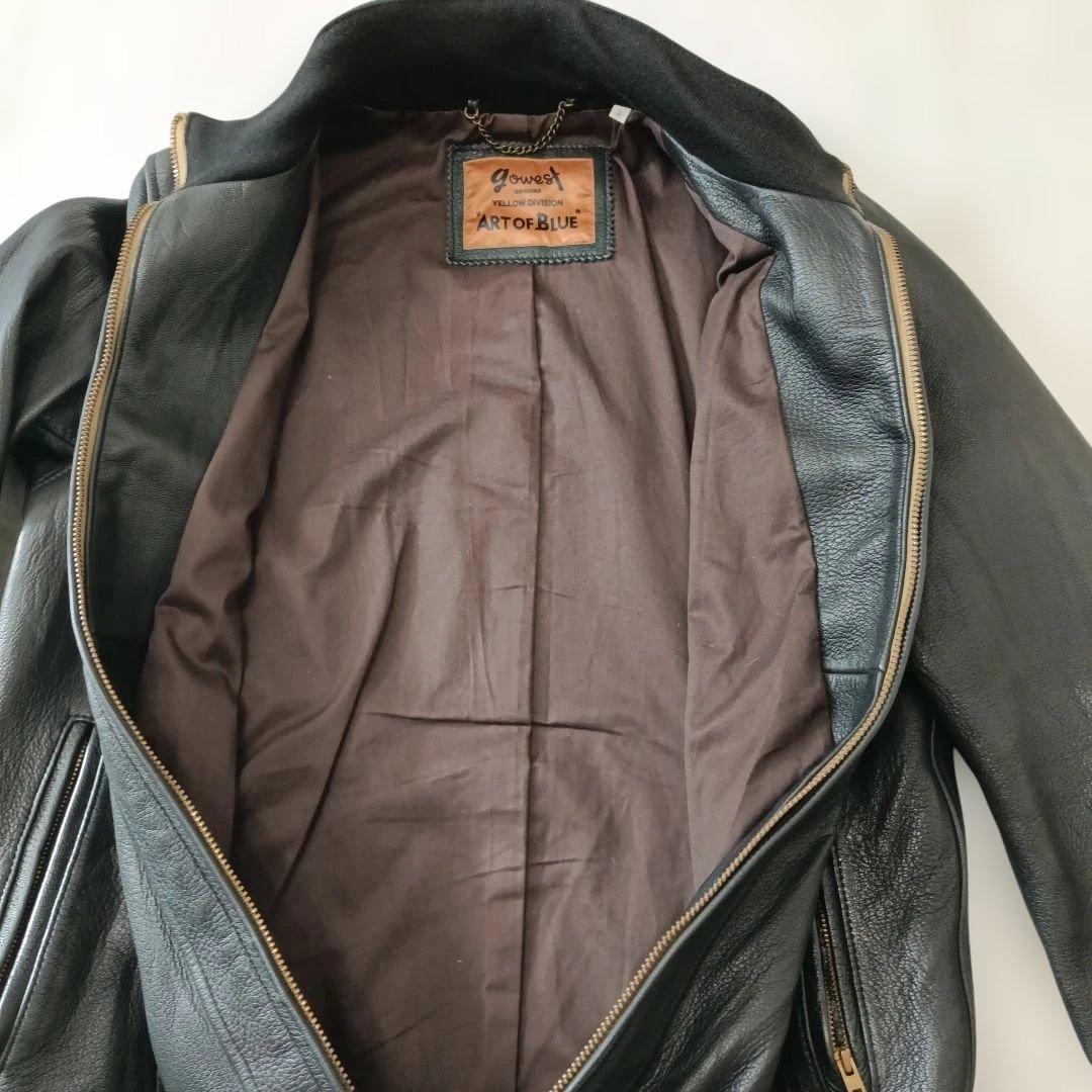 GO WEST ブラックレザージャケット