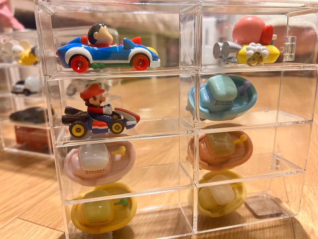 カービィ・しんちゃん・マリオ ミニカー6体セット