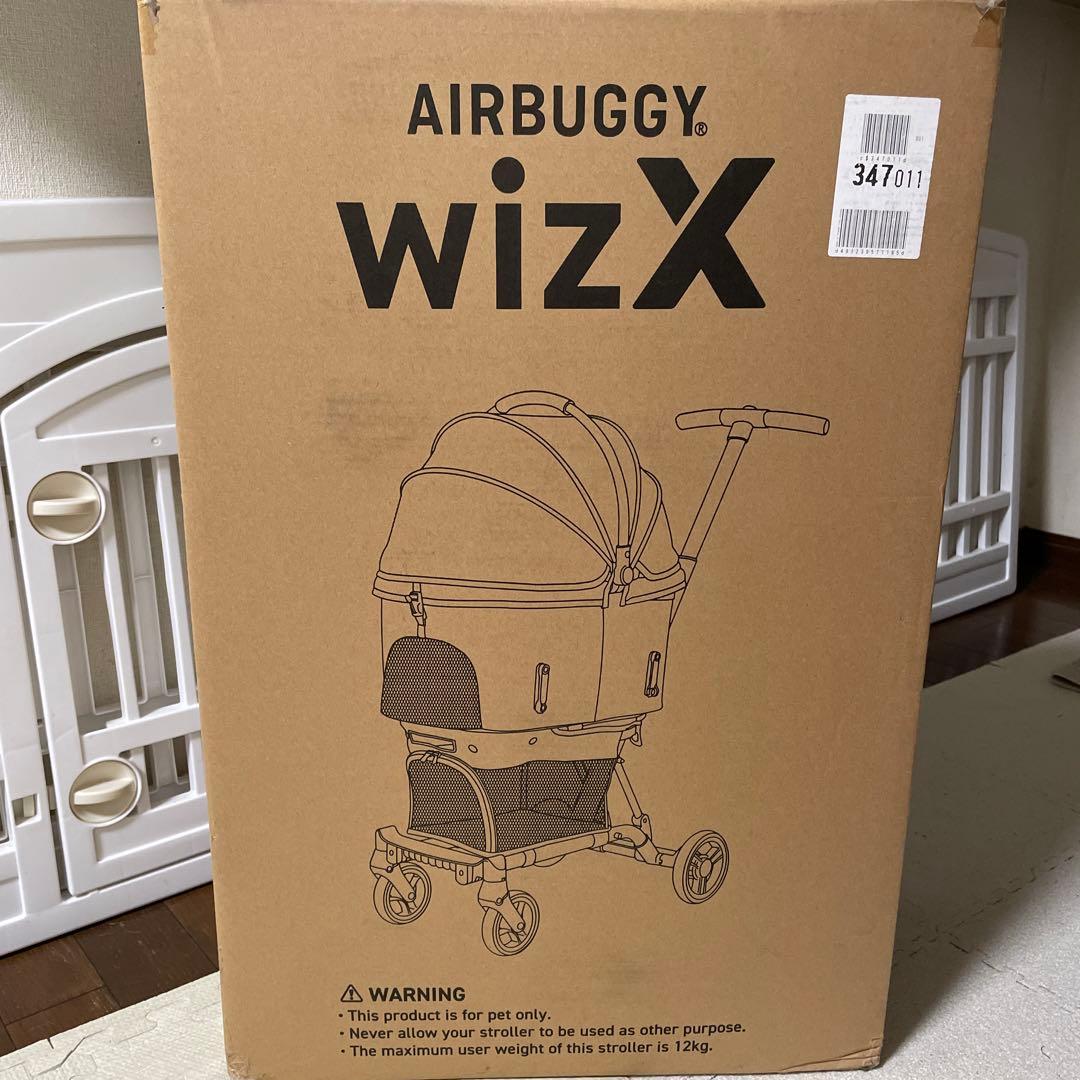 新品未使用　エアバギーAirbuggy Wiz Xペットカート　トゥルーブラック