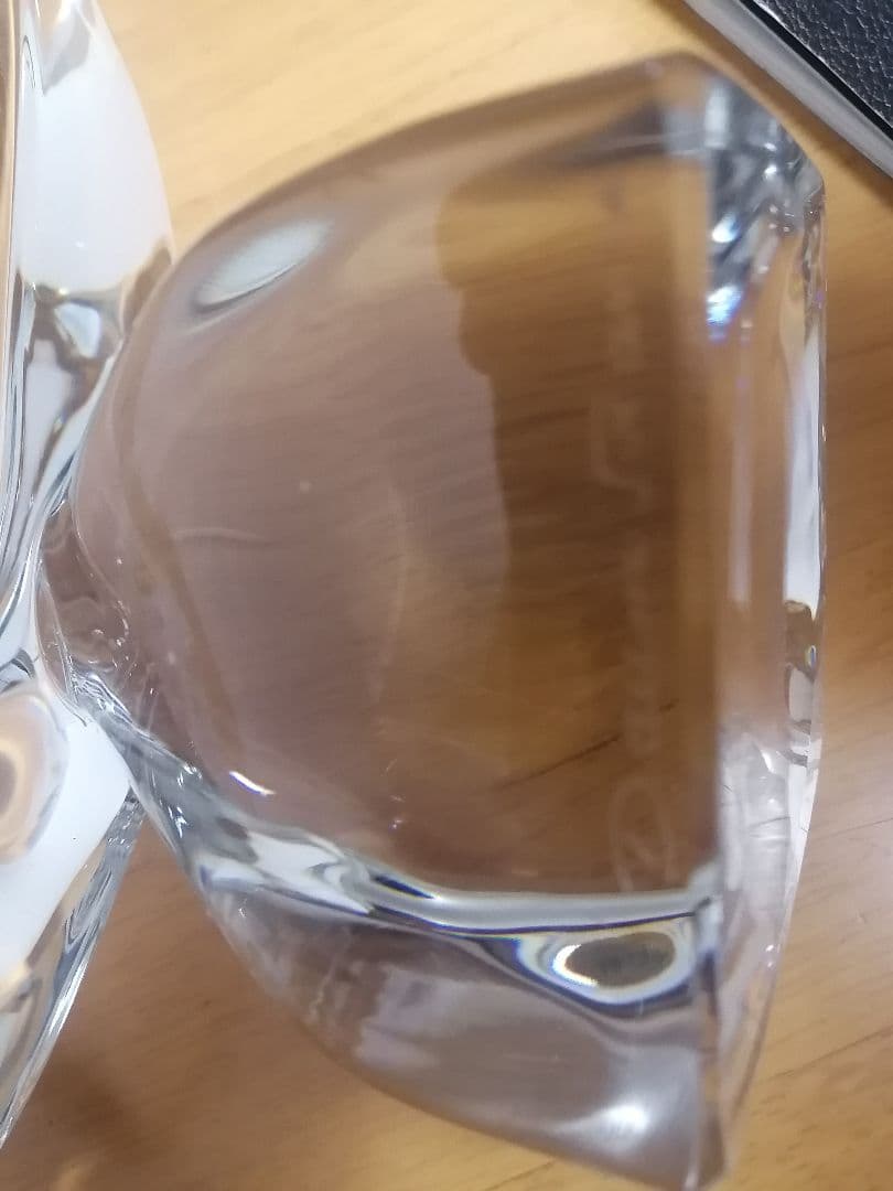 Daum Franceドームクリスタル　エンジェルフィッシュ　魚　アンティーク