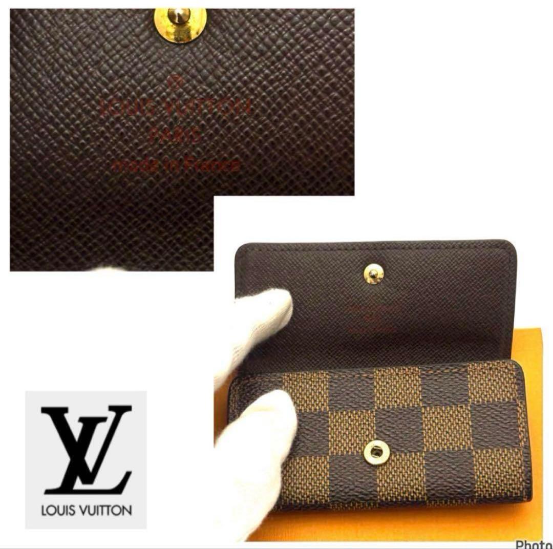 ⭐️ルイヴィトン⭐️新品同様レベル⭐️ダミエ⭐️ミュレティクレ⭐️4連キーケース⭐️
