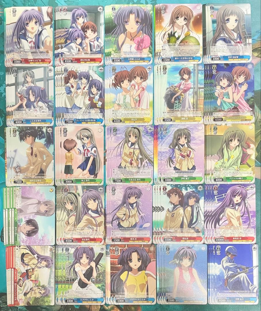 ヴァイスシュヴァルツ CLANNAD 過去弾RR以下 4コン