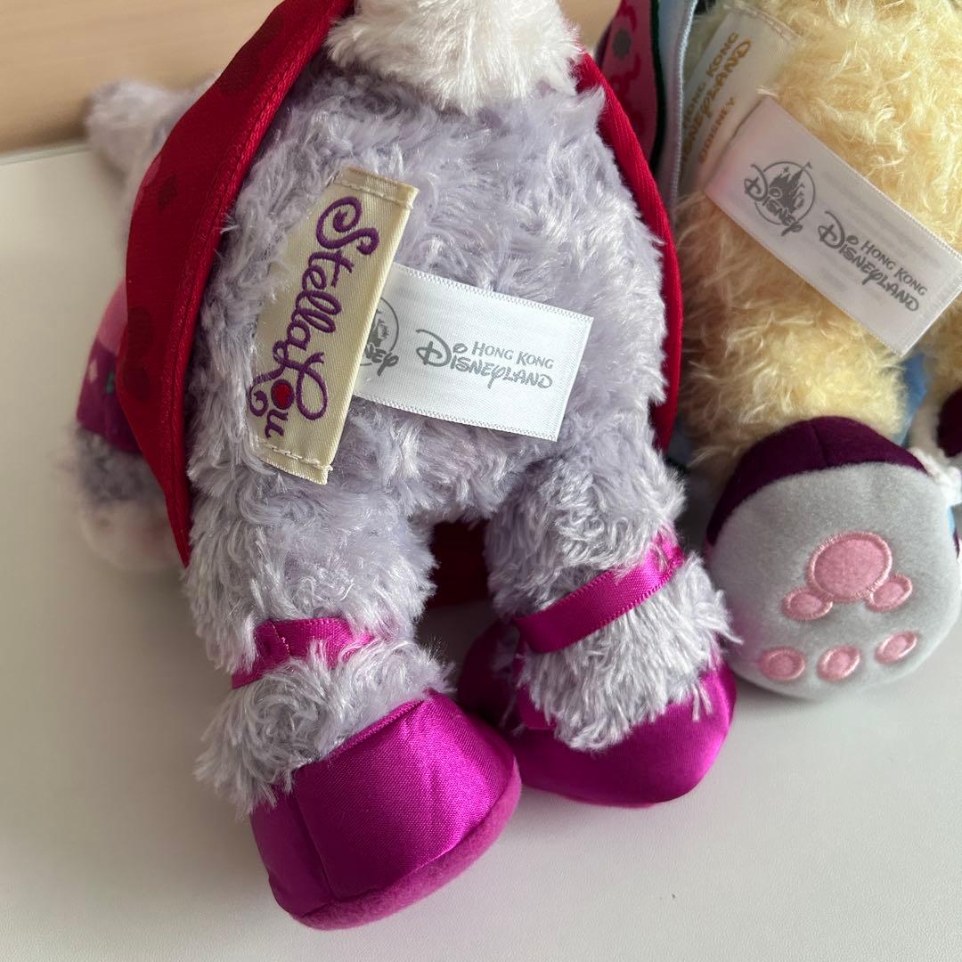 香港ディズニー　ダッフィーandフレンズ　ぬいぐるみ　SS