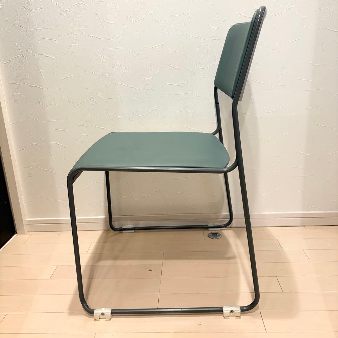 美品✨重ねて収納☆会議用スタッキングチェア3脚　内田洋行　MP-120