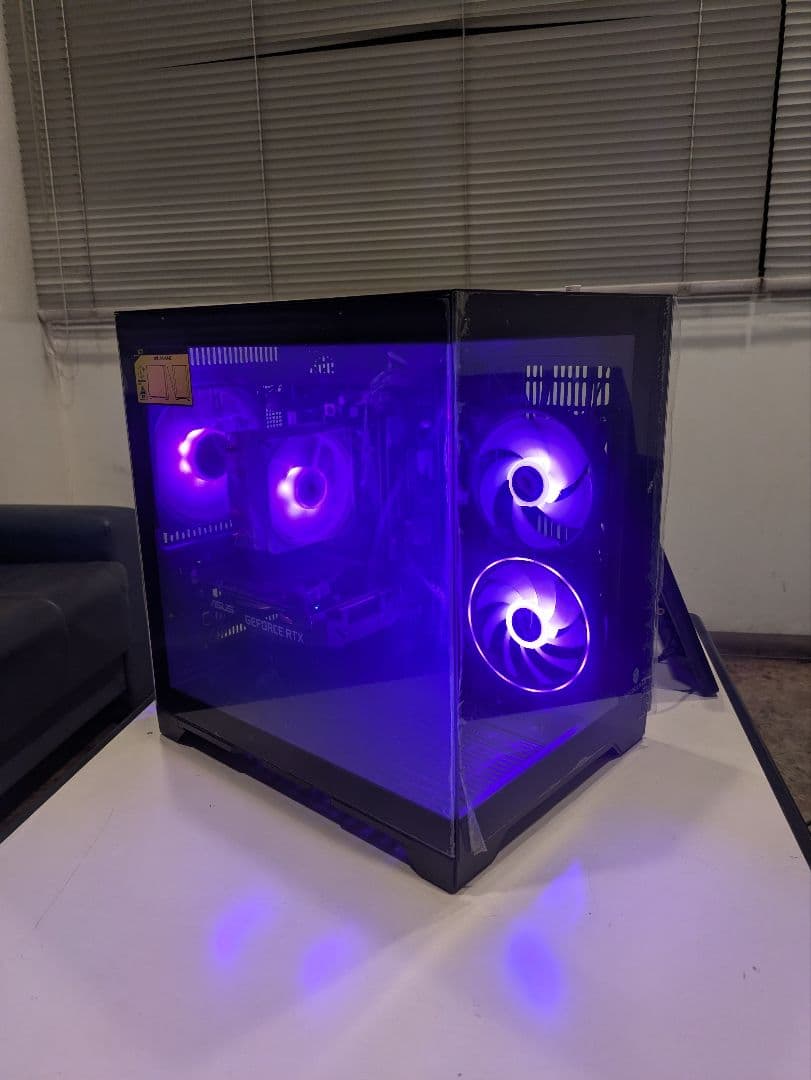 年末特典付intel PC 新品ピラーレスケースARGBファン付