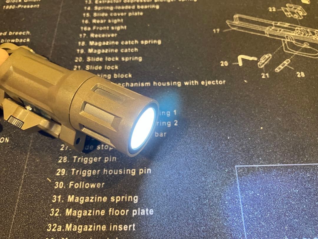 INFORCE WML GEN.1 DE ウェポンライト　米軍　実物